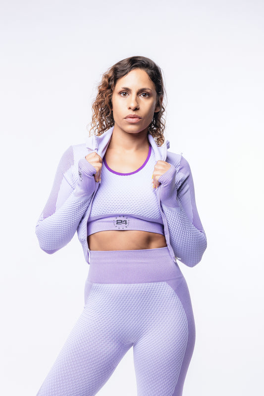 3 PC Slim Fit Track Jacket Workout Set