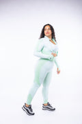 3 PC Slim Fit Track Jacket Workout Set