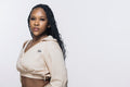 Terry Knit Women Joggers and Cropped Top Hoodie Set