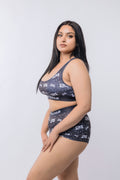 2 PC Sleepwear Rolling Sport Bra