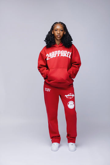 24 Apparel Signature Fleece Jogger Set