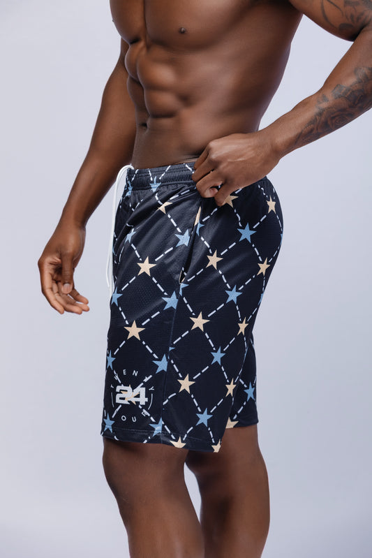 24 Rising Stars  Mesh Shorts