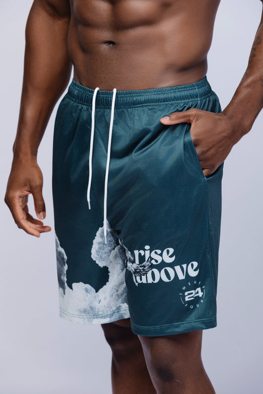 24 Rise Above Mesh Shorts