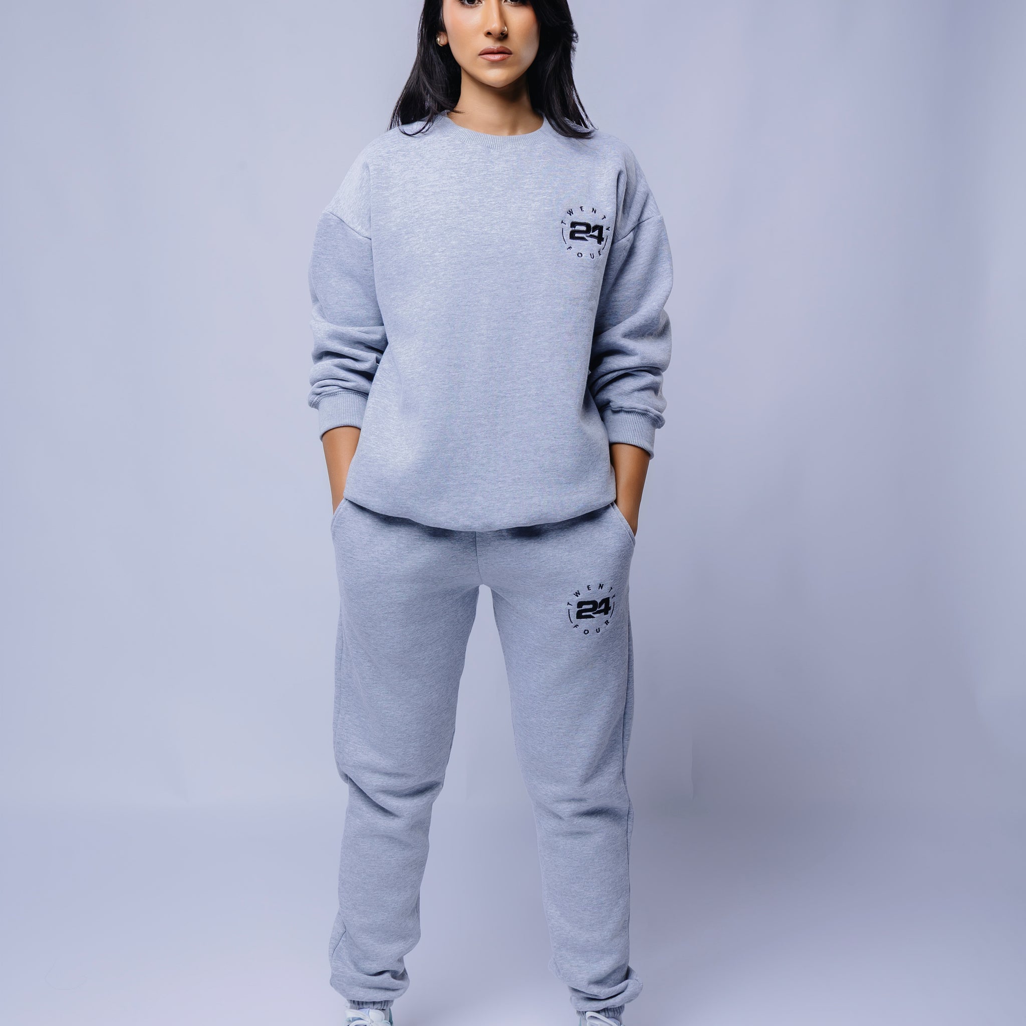 The 24 Embroidered Lounge Set