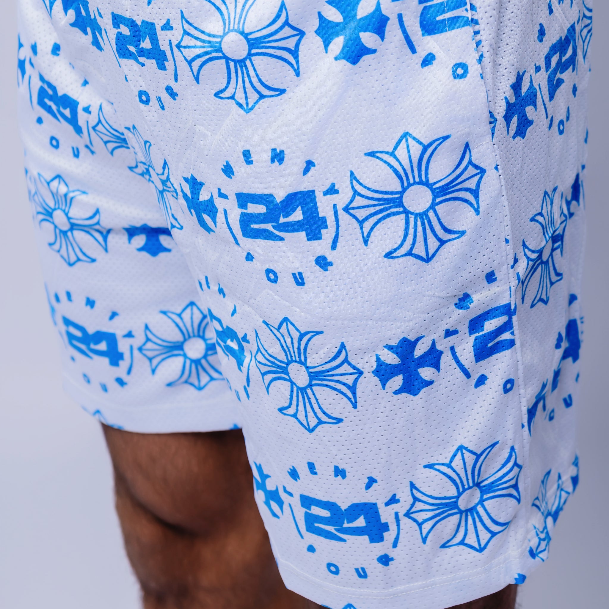 Ice Wave Mesh Shorts