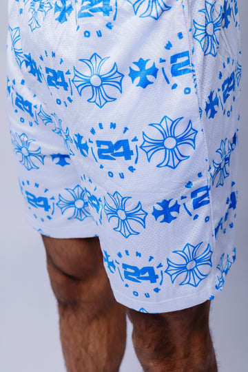 Ice Wave Mesh Shorts